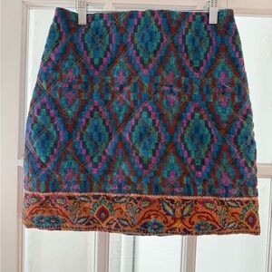 Farm Tio Colorful Patterned Women's Mini Skirt